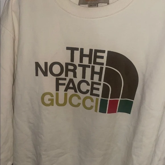 Gucci x The North Face Sweatshirt Ivory - Picture 7 of 8